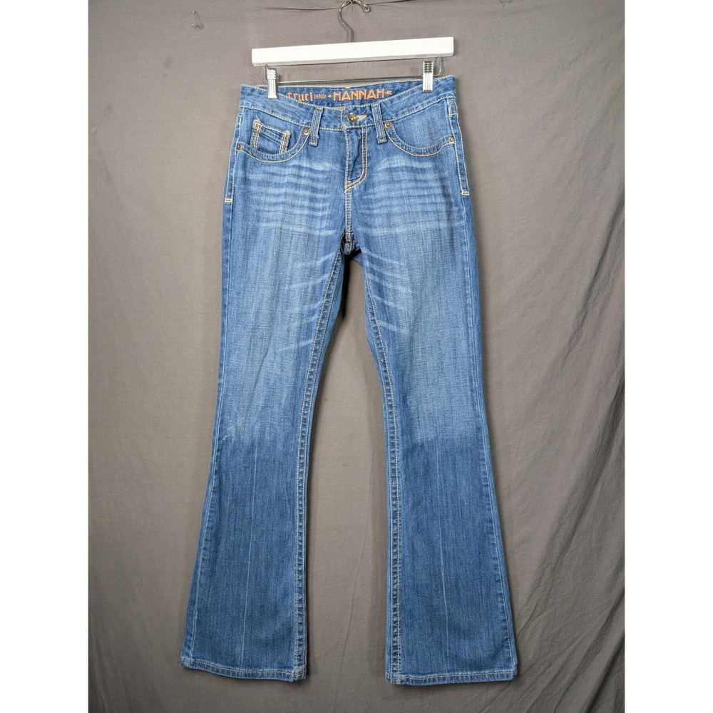Cruel Denim Hannah Jeans Mid Rise Bootcut Blue Size 1 Slim
